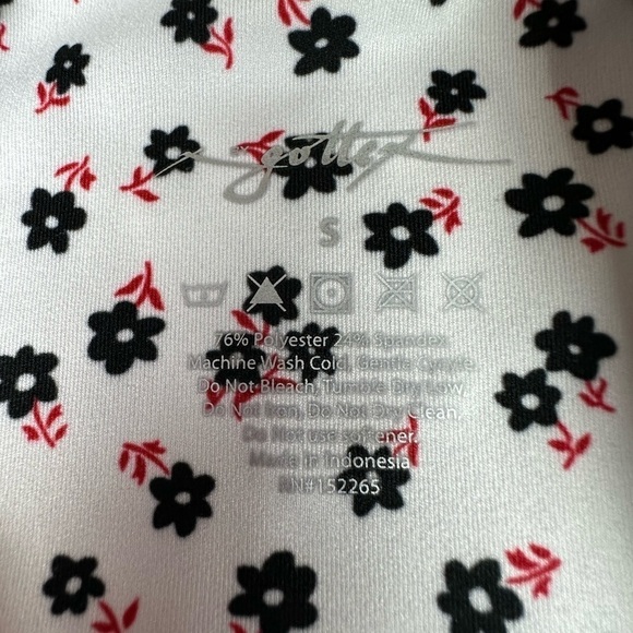 X By Gottex Floral Leggings Size S - Picture 3 of 7